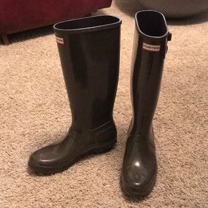 Hunter rain boots